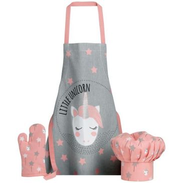 Set enfant 3 pièces - Unicorn Perle 