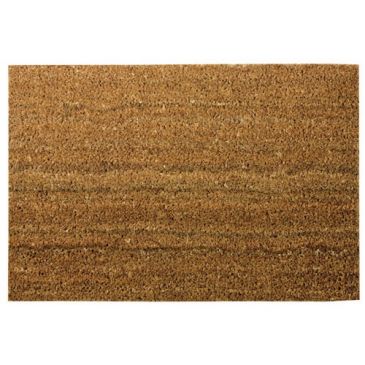 Tapis en fibres de coco naturelles forme rectangle 40 x 60 cm