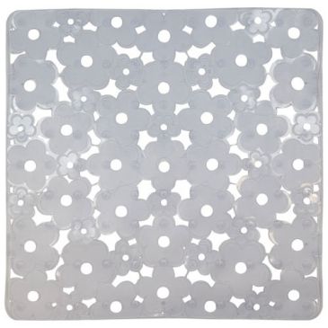 Tapis fond evier fleurs cristal 32x32