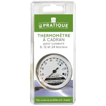 Thermomètre à cadran pour cuiseurs 5 11 et 24 bocaux