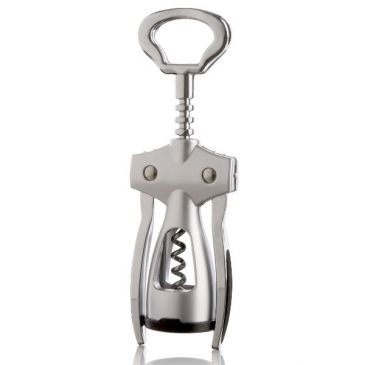 Tire-bouchon à ailettes Argenté - Winged Corkscrew