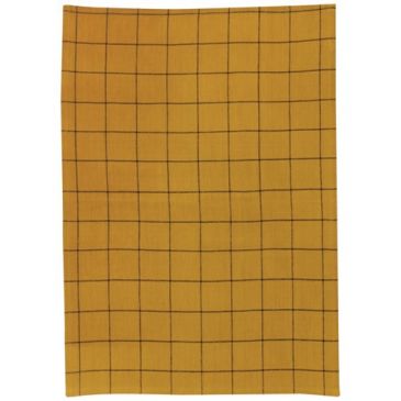 Torchon 50 x 70 cm Carreaux Bronze - Kilia