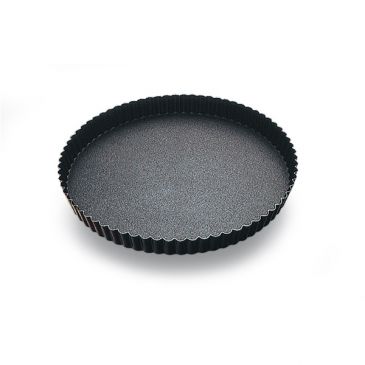 Tourtière cannelée 32 cm - Acier antiadhérent
