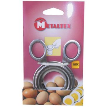 Tranche œuf à la coque en  inox 