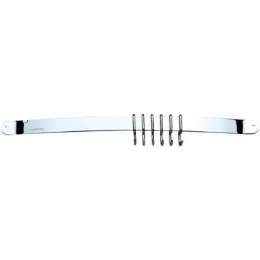 Tringle de suspension + 6 crochets - Cucinieri Inox