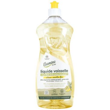 Liquide vaisselle ultra-dégraissant Citron-Menthe bio 1 L 