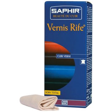 Vernis rife cuir flacon 100ml noir Saphir