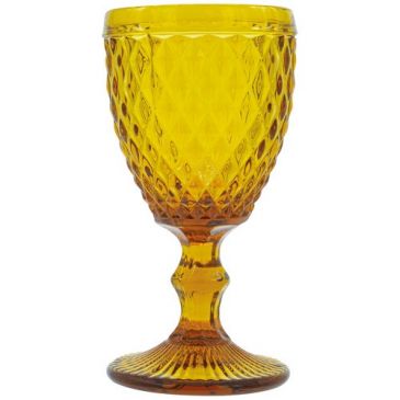 Verre à pied 20 cl Ambre - Diamond