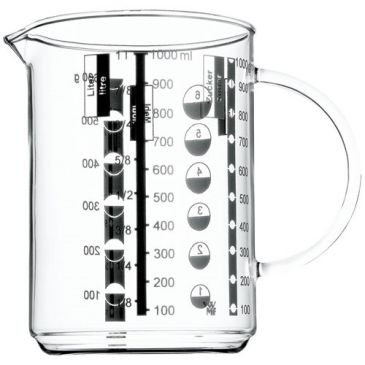 Verre mesureur 1L - Gourmet 